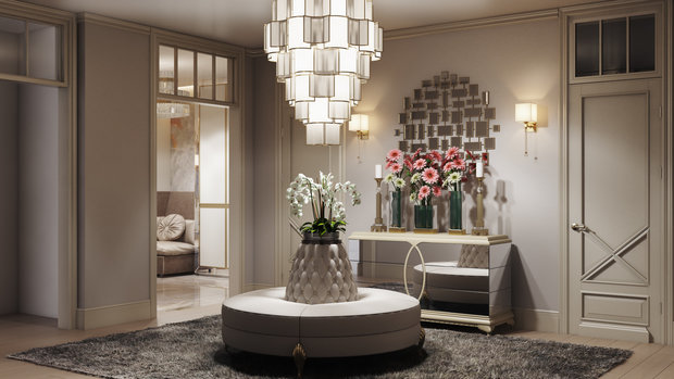 Фото из портфолио Русский Авангард – фотографии дизайна интерьеров на INMYROOM