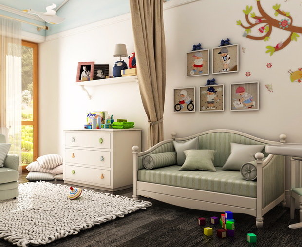 Фото из портфолио комната для малыша – фотографии дизайна интерьеров на INMYROOM
