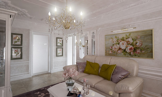 Фото из портфолио Интеллигентная гостиная – фотографии дизайна интерьеров на INMYROOM