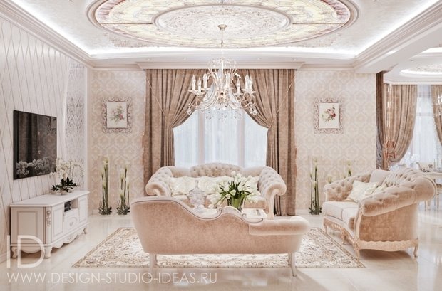 Фото из портфолио ДОМ В КЛАССИЧЕСКОМ СТИЛЕ В БЕЛОГОРСКЕ, 326 М² – фотографии дизайна интерьеров на INMYROOM