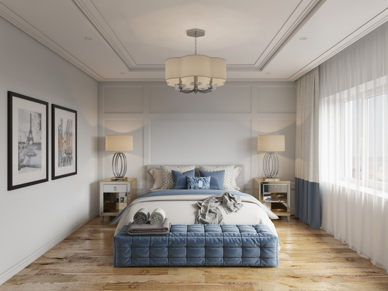 Фотография: Спальня в стиле Классический, Современный, Дом, Проект недели, Дом и дача, Павел Полынов, Ленинградская область, Студия Павла Полынова – фото на INMYROOM