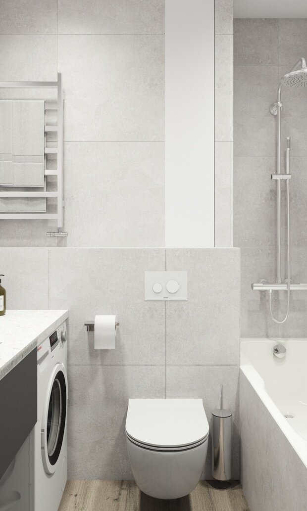 Фото из портфолио ЖК Сиреневый парк 36 кв.м. – фотографии дизайна интерьеров на INMYROOM