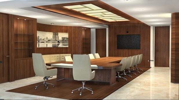 Фото из портфолио Офис компании Лукойл в Дубае. – фотографии дизайна интерьеров на INMYROOM