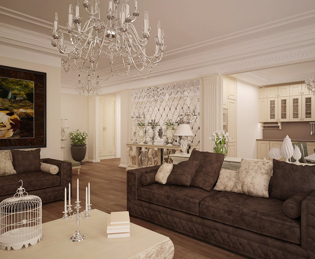 Фото из портфолио Апартаменты в "Английском квартале" – фотографии дизайна интерьеров на INMYROOM