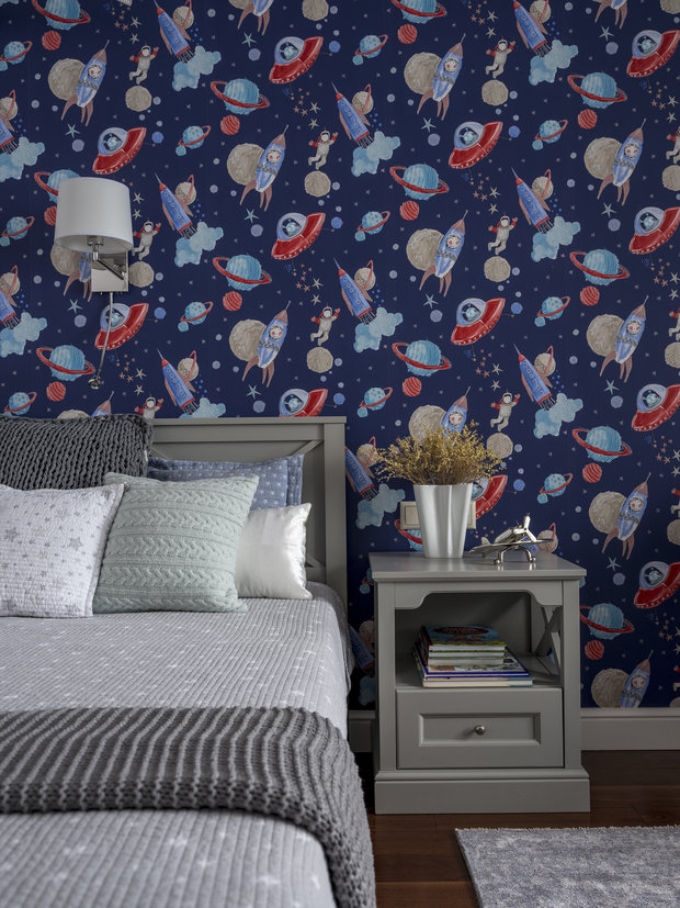 Фотография: Детская в стиле Классический, Современный, Квартира, Проект недели, Москва, Лидия Большакова, 4 и больше, Более 90 метров – фото на INMYROOM