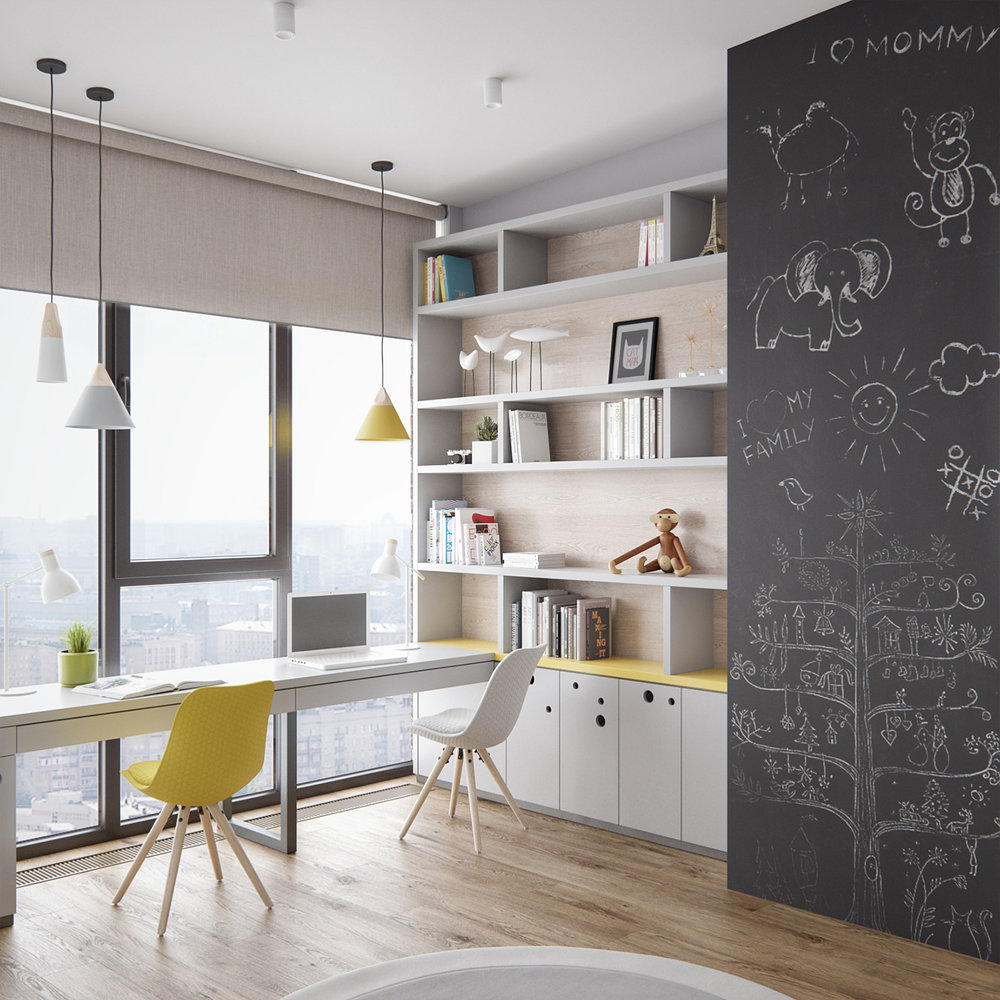 Фотография: Детская в стиле Современный, Квартира, Проект недели, Москва, Айя Лисова, Монолитный дом, 4 и больше, Более 90 метров, ЖК «Рассвет», Aiya Design – фото на INMYROOM Фотография: Детская в стиле Современный, Квартира, Проект недели, Москва, Айя Лисова, Монолитный дом, 4 и больше, Более 90 метров, ЖК «Рассвет», Aiya Design – фото на INMYROOM