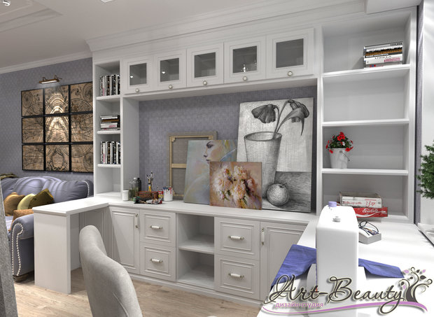 Фото из портфолио Светлое Ар-деко – фотографии дизайна интерьеров на INMYROOM