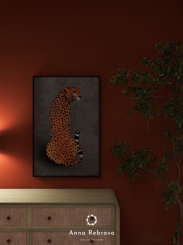 Фото из портфолио Терракотовый джаз. Спальня. – фотографии дизайна интерьеров на INMYROOM