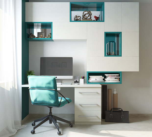 Фото из портфолио Домашний кабинет – фотографии дизайна интерьеров на INMYROOM