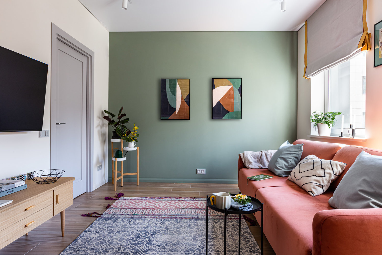 Фотография: Гостиная в стиле Современный, Проект недели, Санкт-Петербург, 3 комнаты, Более 90 метров, Анастасия Заркуа – фото на INMYROOM Фотография: Гостиная в стиле Современный, Проект недели, Санкт-Петербург, 3 комнаты, Более 90 метров, Анастасия Заркуа – фото на INMYROOM