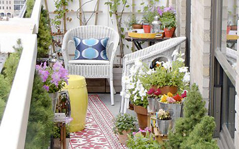 Фотография: Балкон в стиле Прованс и Кантри, Флористика, Стиль жизни – фото на INMYROOM