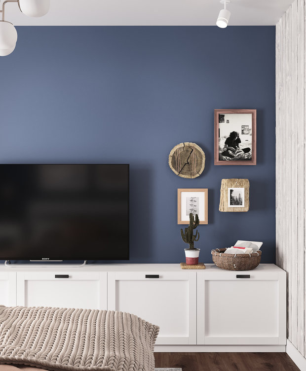 Фотография: Спальня в стиле Скандинавский, Дом, Проект недели, Дом и дача, Ленинградская область, 4 и больше, Более 90 метров, Анастасия Рамазанова – фото на INMYROOM