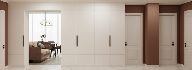 Фотография: Прихожая в стиле Современный, Минимализм, Квартира, Проект недели, Екатеринбург, 2 комнаты, 60-90 метров, Екатерина Третьякова – фото на INMYROOM