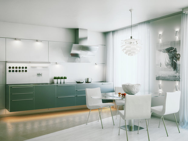 Фото из портфолио «Фантастический минимализм» - ул.Дивенская - квартира 52 кв.м – фотографии дизайна интерьеров на INMYROOM