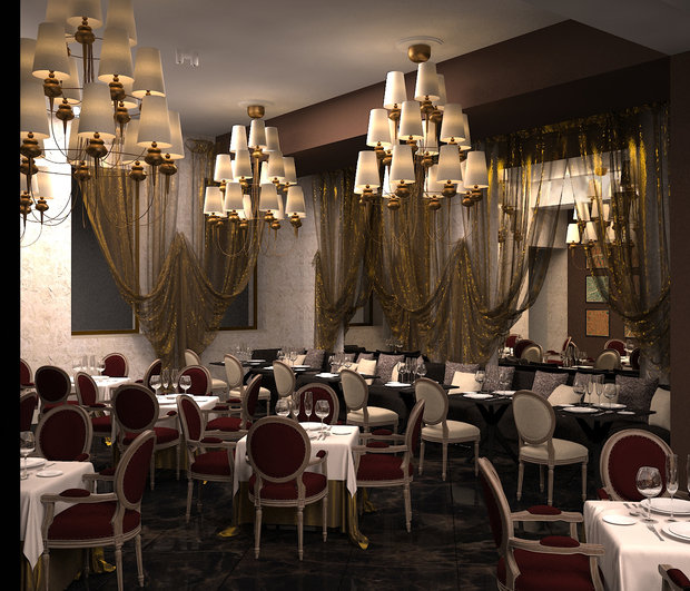 Фото из портфолио Ресторан Philippe – фотографии дизайна интерьеров на INMYROOM