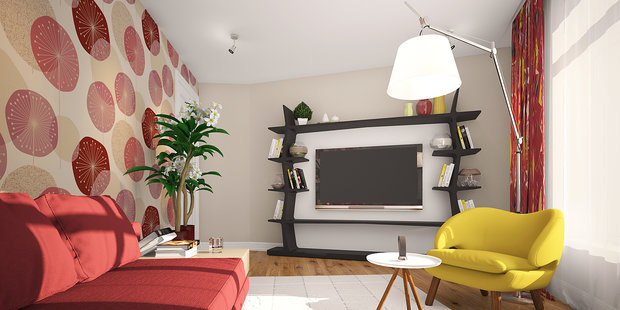 Фото из портфолио Яркие краски  – фотографии дизайна интерьеров на INMYROOM