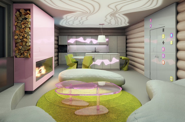 Фотография: Гостиная в стиле Хай-тек, Кухня и столовая, Gorenje, Советы – фото на INMYROOM