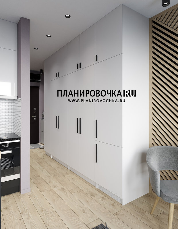 Фото из портфолио ЖК "Водный", Студия 21,4 м2 – фотографии дизайна интерьеров на INMYROOM