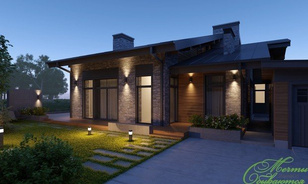 Фото из портфолио Частный дом в Зеленограде – фотографии дизайна интерьеров на INMYROOM