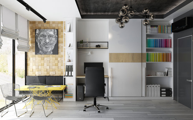 Фото из портфолио Офис студии "METRIX DESIGN " – фотографии дизайна интерьеров на INMYROOM
