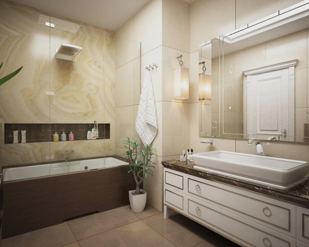 Фото из портфолио Квартира на набережной Яузы, 120 м2 – фотографии дизайна интерьеров на INMYROOM