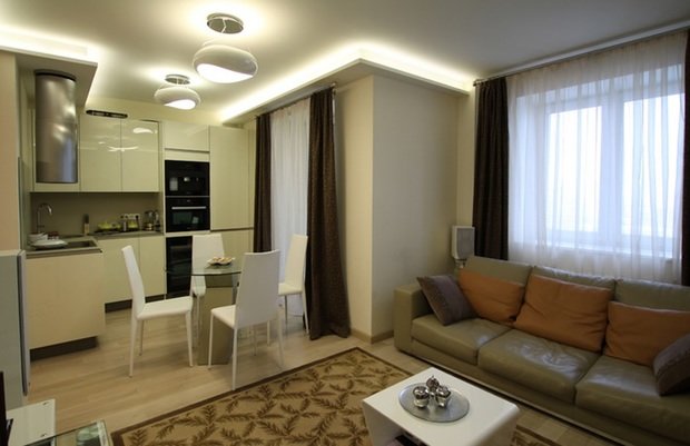 Фото из портфолио Квартира в Москве – фотографии дизайна интерьеров на INMYROOM