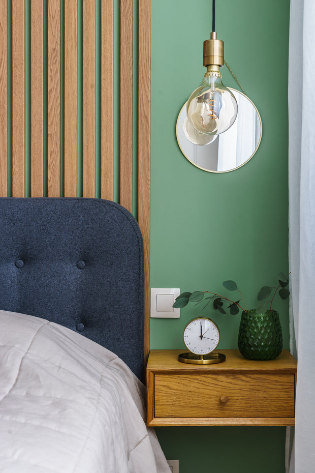 Фотография: Спальня в стиле Современный, Квартира, Проект недели, Краснодар, 1 комната, 40-60 метров, Penzev Studio – фото на INMYROOM