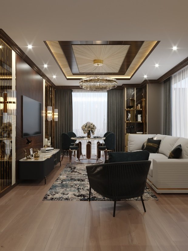 Фото из портфолио Гостиная в Санкт-Петербурге – фотографии дизайна интерьеров на INMYROOM