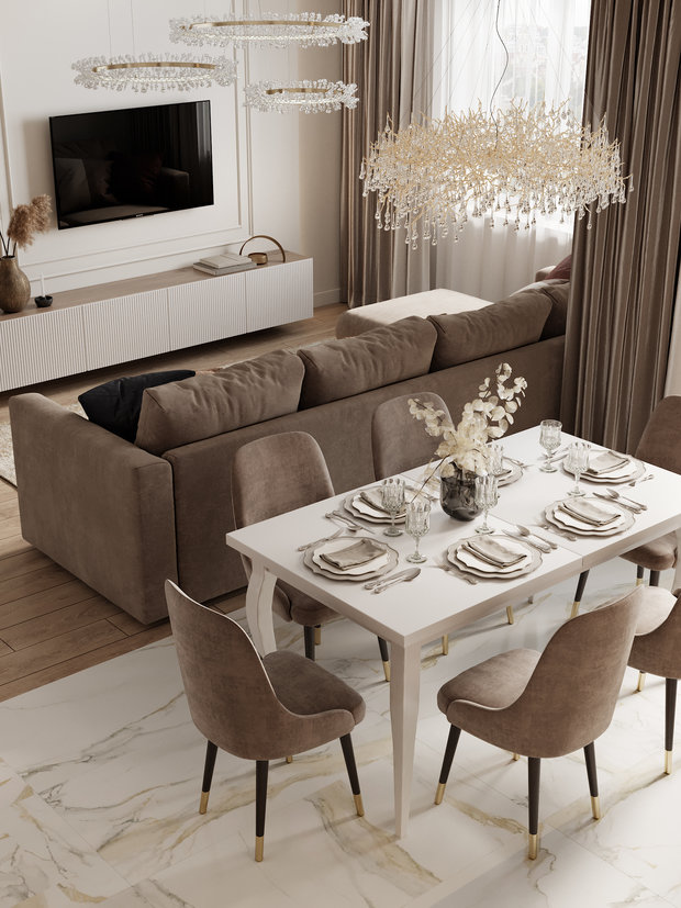 Фото из портфолио ЖК "Ботанический сад" 76 кв.м. – фотографии дизайна интерьеров на INMYROOM