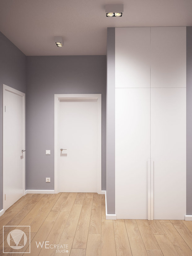 Фото из портфолио Светлая квартира с яркими акцентами – фотографии дизайна интерьеров на INMYROOM