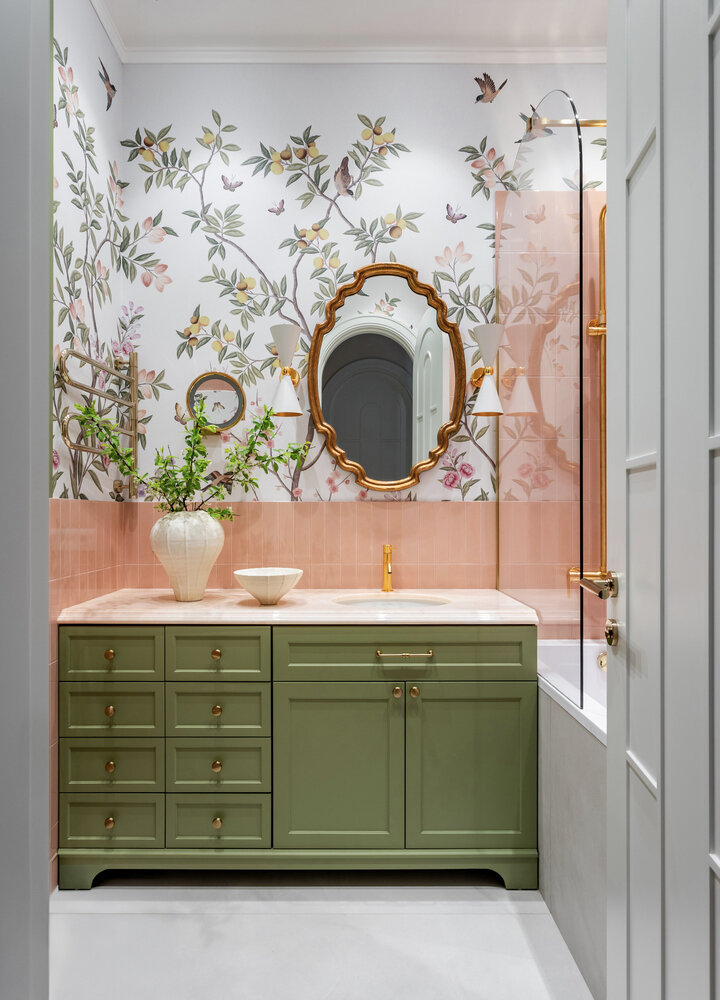 Фотография: Ванная в стиле Классический, Современный, Квартира, Проект дня, Москва, 4 и больше, Более 90 метров, Виктория Колесникова – фото на INMYROOM Фотография: Ванная в стиле Классический, Современный, Квартира, Проект дня, Москва, 4 и больше, Более 90 метров, Виктория Колесникова – фото на INMYROOM