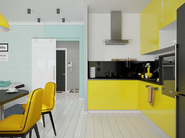 Фото из портфолио Квартира студия – фотографии дизайна интерьеров на INMYROOM