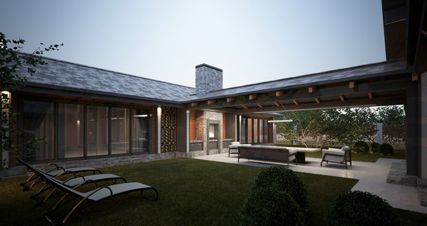 Фото из портфолио Дом  в стиле шале. – фотографии дизайна интерьеров на INMYROOM