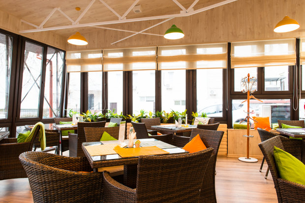 Фото из портфолио Дизайн интерьера ресторана "Цитрус" – фотографии дизайна интерьеров на INMYROOM