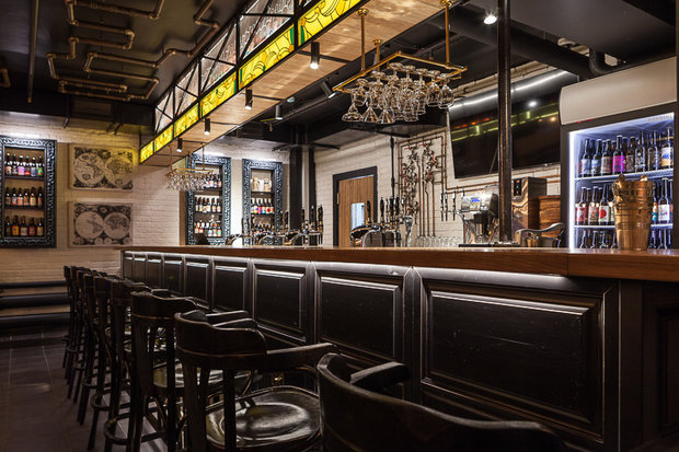 Фото из портфолио Ресторан "Закон Бернулли" – фотографии дизайна интерьеров на INMYROOM