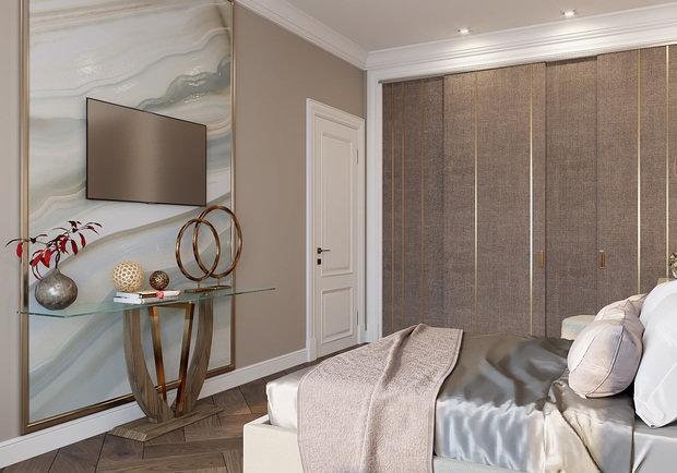 Фото из портфолио Неоклассика на  "Смольном проспекте" – фотографии дизайна интерьеров на INMYROOM