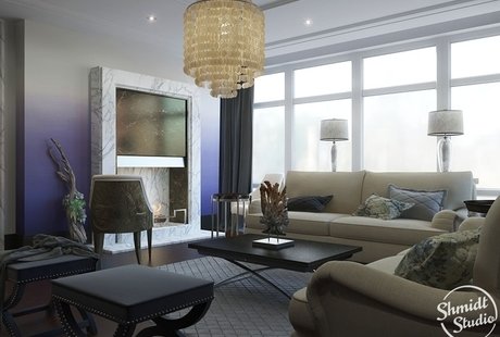 Дизайн-проект дома в стиле Ardeco, 290 м.кв.