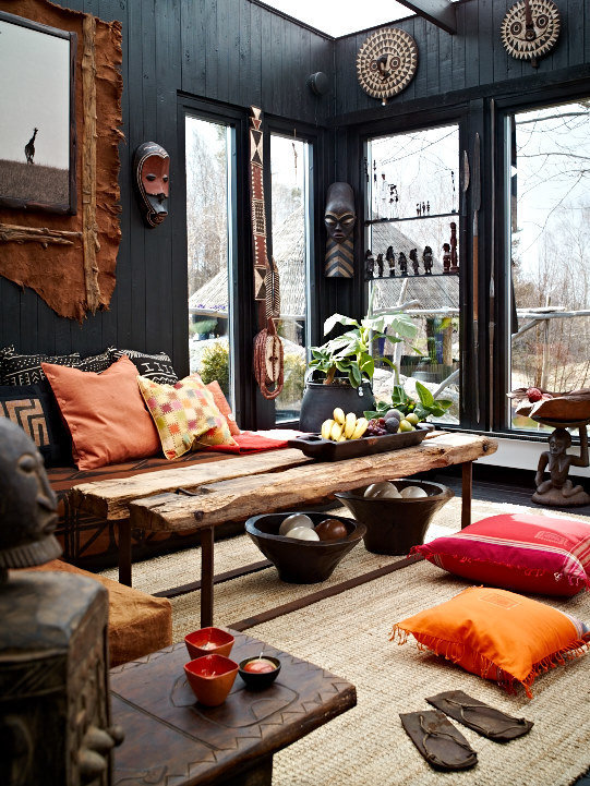 Фото из портфолио Фантастический красочный дом – фотографии дизайна интерьеров на INMYROOM