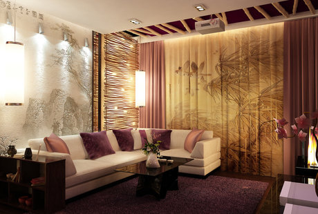 Двухкомнатная квартира 60 кв. м в современном стиле