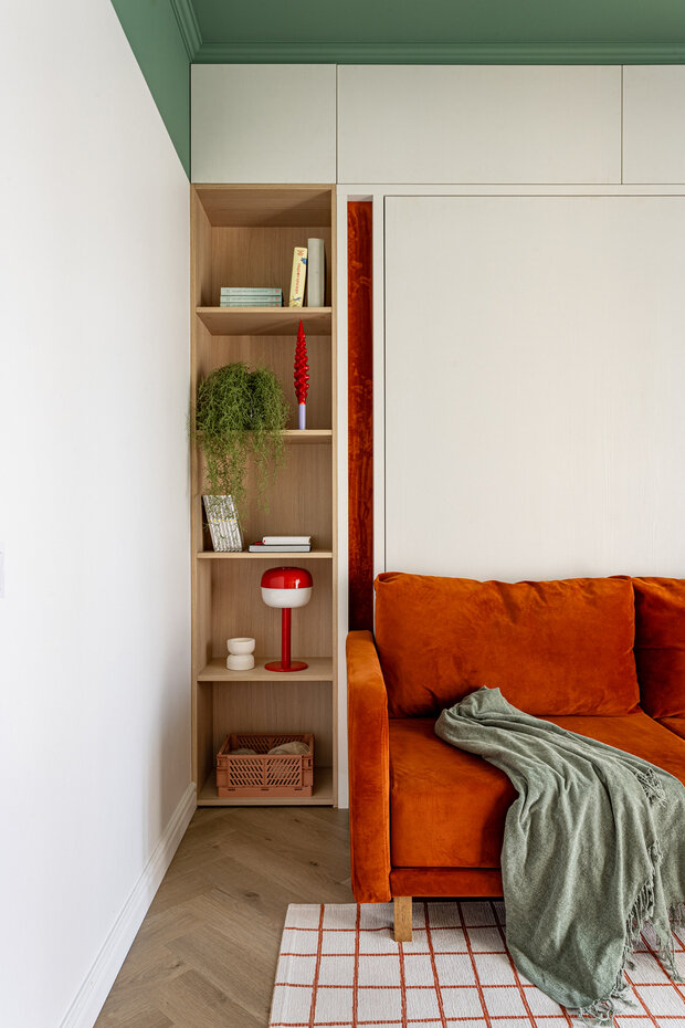 Фотография: Кабинет в стиле Современный, Квартира, Проект дня, Минск, Монолитный дом, 3 комнаты, 40-60 метров, современный с элементами минимализма и скандинавского стиля, фото интерьера, дизайн интерьера фото, Виталий Савко – фото на INMYROOM