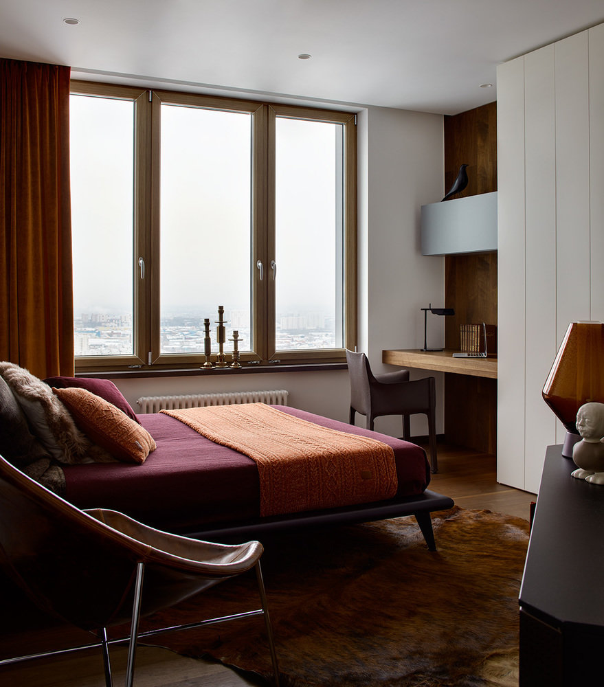 Фотография: Спальня в стиле Современный, Квартира, Минимализм, Проект недели, Сергей Ананьев, Монолитный дом, 4 и больше, Более 90 метров, Иван Поздняков, Москав, #эксклюзивныепроекты – фото на INMYROOM Фотография: Спальня в стиле Современный, Квартира, Минимализм, Проект недели, Сергей Ананьев, Монолитный дом, 4 и больше, Более 90 метров, Иван Поздняков, Москав, #эксклюзивныепроекты – фото на INMYROOM