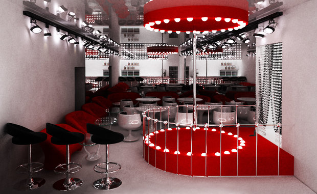 Фото из портфолио Ночной клуб – фотографии дизайна интерьеров на INMYROOM