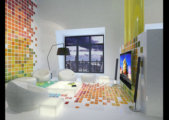 Фотография: Гостиная в стиле Хай-тек, Индустрия, События, Галерея Neuhaus – фото на INMYROOM