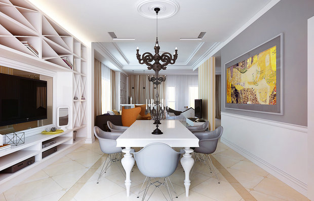Фотография: Кухня и столовая в стиле Эклектика – фото на INMYROOM