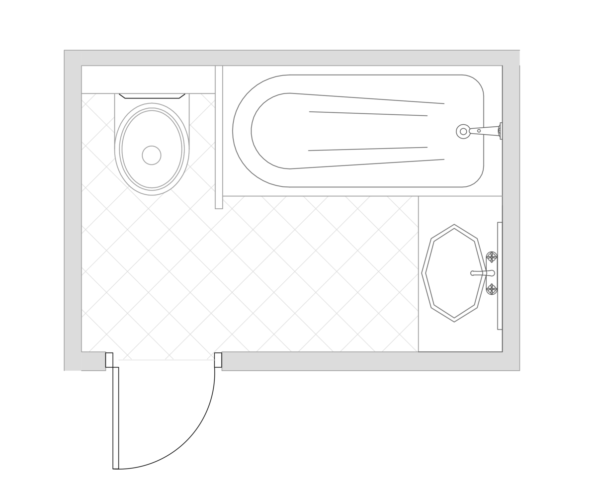 Фотография: Планировки в стиле , Кухня и столовая, Ванная, Перепланировка, Хрущевка, 2 комнаты, 40-60 метров, Леруа Мерлен, Leroy Merlin, Марина Светлова, Галина Сукманова, Леруа – фото на INMYROOM Фотография: Планировки в стиле , Кухня и столовая, Ванная, Перепланировка, Хрущевка, 2 комнаты, 40-60 метров, Леруа Мерлен, Leroy Merlin, Марина Светлова, Галина Сукманова, Леруа – фото на INMYROOM