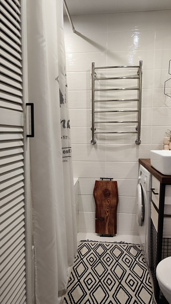 Фотография: в стиле , Ремонт на практике, Хрущевка, 2 комнаты, 40-60 метров – фото на INMYROOM Фотография: в стиле , Ремонт на практике, Хрущевка, 2 комнаты, 40-60 метров – фото на INMYROOM