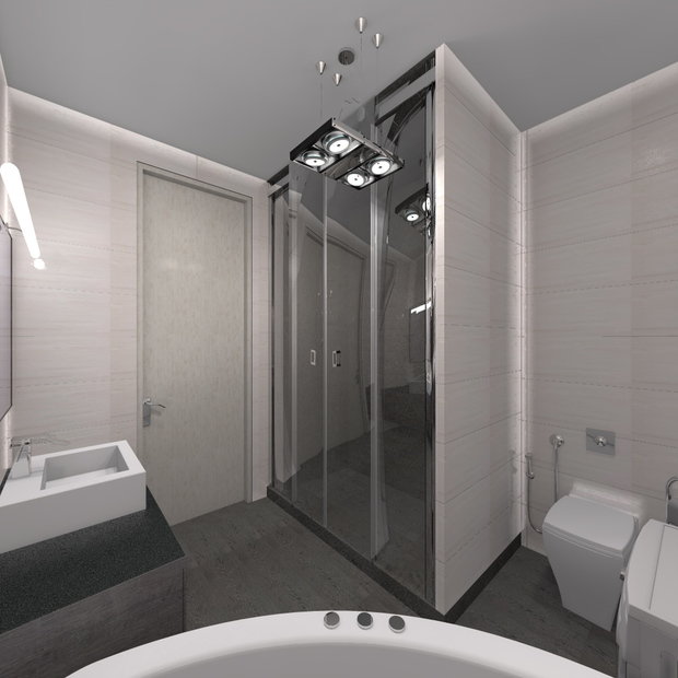 Фото из портфолио Дизайн-проект квартиры в ЖК Континенталь на Маршала Жукова – фотографии дизайна интерьеров на INMYROOM