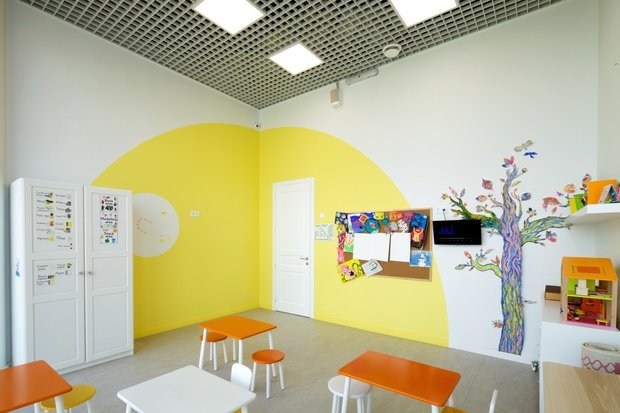 Фото из портфолио Детский цент. Кабинет желтый. – фотографии дизайна интерьеров на INMYROOM