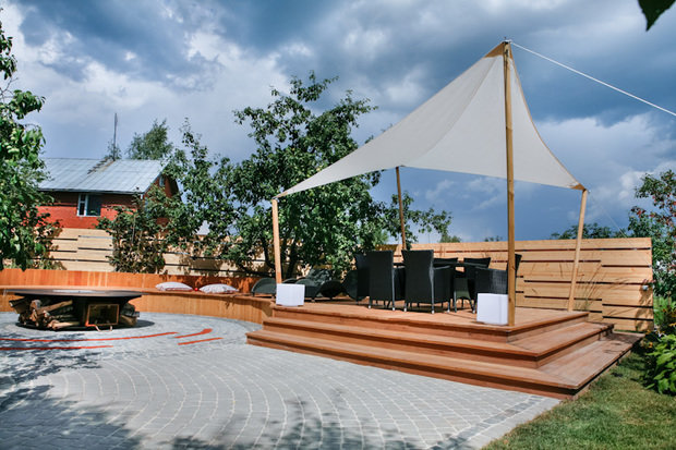 Фотография: Ландшафт в стиле Современный, Стиль жизни, Дача, Дачный ответ – фото на INMYROOM