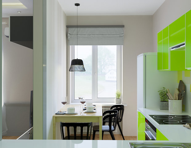 Фото из портфолио Квартира в центре для семейной пары – фотографии дизайна интерьеров на INMYROOM